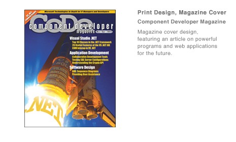 CoDe Magazine cover design