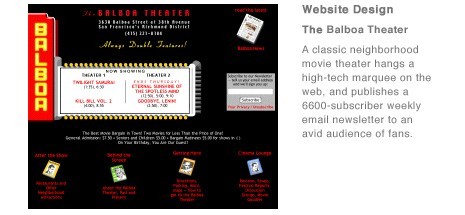 Balboa Theater website
